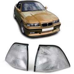 Σετ Πλαϊνά φλας LED ζευγάρι βελτίωσης tuning 2 τεμάχια  Λευκό ζεύγος δεικτών για BMW 3 SERIES E36 Coupe Cabrio 90-99