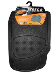 Force SUV Truck Σετ πατάκια 2τμχ λάστιχο μαυρα 1054030001