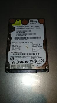 Σκληρος δισκος HDD WD WD3299BEVT 22ZCT0 320GB