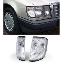 Σετ Πλαϊνά φλας LED ζευγάρι βελτίωσης tuning 2 τεμάχια  Λευκά φλας - ζεύγος για Mercedes E-Class W124 C124 S124 85-95