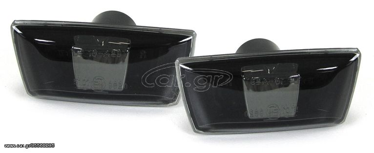 Σετ Πλαϊνά φλας LED ζευγάρι βελτίωσης tuning 2 τεμάχια  LED Μαύρο smoke για ζεύγος για Opel Astra H Insignia Zafira Corsa D