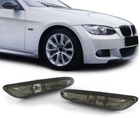Σετ Πλαϊνά φλας LED ζευγάρι βελτίωσης tuning 2 τεμάχια  LED Μαύρο Μαύρη  για BMW E81 E82 E87 E88 E90 E91 E92 E93 X1 E84