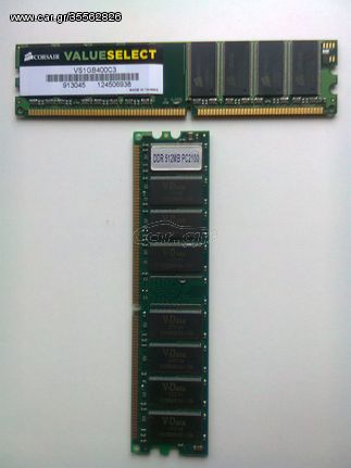 ΚΑΡΤΕΣ ΜΝΗΜΗΣ RAM 1GB & 512MB