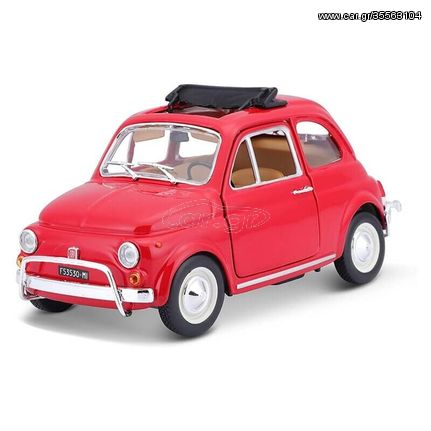 Bburago 1:24 Fiat 500L (1968) κόκκινο