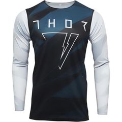 ΜΠΛΟΥΖΑ MX PRIME PRO CAST WHITE/MIDNIGHT JERSEY| THOR