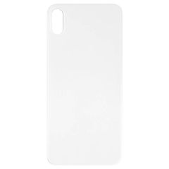 Πίσω Τζάμι με Κόλλα για Καπάκι Μπαταρίας iPhone XS Max Λευκό - Glass Battery Back Cover with Adhesive iPhone XS Max White