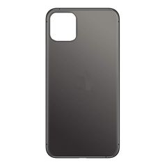 Πίσω Τζάμι με Κόλλα για Καπάκι Μπαταρίας iPhone 11 Pro Max Μαύρο - Glass Battery Back Cover with Adhesive iPhone 11 Pro Max Black