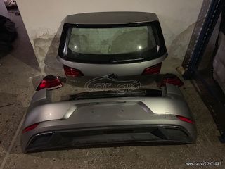 GOLF 7 FACELIFT GOLF 8 2017-2020 ΤΖΑΜΟΠΟΡΤΑ ΠΙΣΩ ΜΕ ΠΡΟΦΥΛΑΚΤΗΡΑ ΚΑΙ ΦΑΝΑΡΙΑ