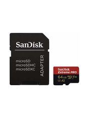 SanDisk MicroSDXC Extreme Pro 170MB/s V30 UHS-I U3 A2 - 64GB