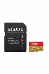 SanDisk MicroSDXC Extreme 160MB/s V30 UHS-I U3 A2 - 128 GB