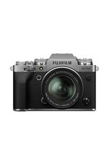 Fujifilm X-T4 Mirrorless Digital Camera - Silver - Kit with XF 18-55mm f/2.8-4 R LM OIS