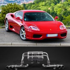 ΕΞΑΤΜΙΣΗ Ferrari 360 – Valved Twin Sound Capristo Exhaust