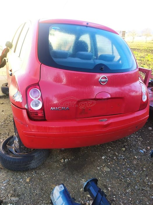 NISSAN MICRA K12 ΒΕΝΖΙΝΗ ΤΑ ΠΑΝΤΑ ΣΕ ΑΝΤΑΛΛΑΚΤΙΚΑ
