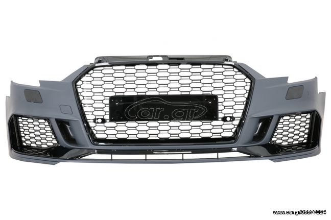 ΠΡΟΦΥΛΑΚΤΗΡΑΣ  - Front Bumper suitable for AUDI A3 8V Facelift (2016-2018) Hatchback Sportback RS3 Brilliant Black Design