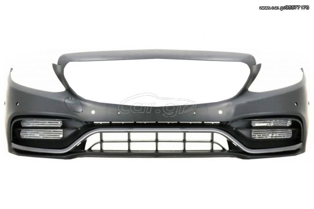 ΠΡΟΦΥΛΑΚΤΗΡΑΣ  - Front Bumper suitable for Mercedes C-Class W205 S205 A205 C205 Limousine T-Model Coupe Cabriolet (2014-up) Facelift Design