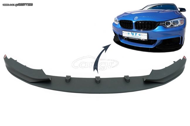 ΕΜΠΡΟΣ ΣΠΟΙΛΕΡ  - Front Bumper Spoiler Lip suitable for BMW 4 Series F32 F33 F36 Coupe Cabrio Grand Coupe M-Performance