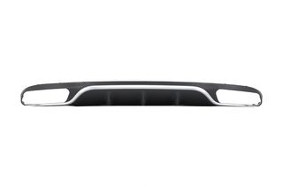 ΠΙΣΩ ΣΠΟΙΛΕΡ  - Rear Diffuser suitable for Standard Mercedes E-Class W213 (2016-up) E63 Design Chrome Edition