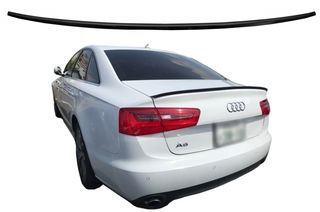 ΑΕΡΟΤΟΜΗ  - Trunk Spoiler suitable for Audi A6 C7 4G 4 Doors (2011-2018) Piano Black