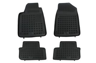 ΤΑΠΕΤΑ ΣΚΑΦΑΚΙΑ  - Floor mat black suitable for PEUGEOT 407 04/2004- . (σετ 4 τεμάχια)