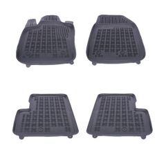 ΤΑΠΕΤΑ ΛΑΣΤΙΧΕΝΙΑ  - Floor mat Rubber Black suitable for FIAT 500X 2014+