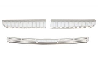 ΠΡΟΣΤΑΤΕΥΤΙΚΟ ΧΡΩΜΙΟΥ  - Rear Bumper Protector Sill Plate Foot Plate Aluminum Cover suitable for Range ROVER Sport L494 (L494) (2014-up)