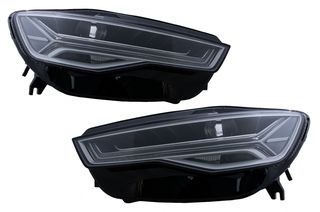 ΕΜΠΡΟΣ ΦΑΝΑΡΙΑ  - Full LED Headlights suitable for Audi A6 4G C7 (2011-2018) Facelift Matrix Design Sequential Dynamic Turning Lights