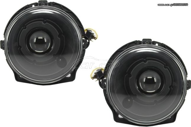 ΕΜΠΡΟΣ ΦΑΝΑΡΙΑ  - Suitable for MERCEDES W463 G-Class (1989-2012) Black Bi-Xenon Look Headlights