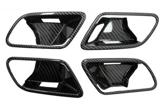 ΔΙΑΚΟΣΜΗΤΙΚΑ  - Inner Door Cover Handle Bowl Trim suitable for Mercedes A-Class W177 V177 (2018-Up) LHD Carbon