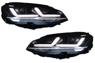 ΕΜΠΡΟΣ ΦΑΝΑΡΙΑ  - Osram Full LED Headlights LEDriving suitable for VW Golf 7 VII 12-17 Chrome Upgrade