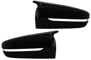 ΚΑΠΑΚΙΑ ΚΑΘΡΕΠΤΩΝ – Mirror Covers suitable for BMW 3 Series G20 G21 G28 (2017-2020) Piano Black M Sport Design LHD
