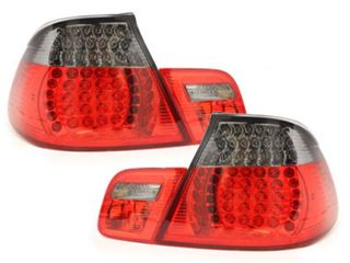 ΠΙΣΩ ΦΑΝΑΡΙΑ  - LED Taillights suitable for BMW E46 2D Cabrio (2000-2005) Red/Smoke