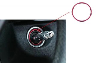 ΔΙΑΚΟΣΜΗΤΙΚΑ  - Ring Frame Ignition Red suitable for Mercedes A Class W176 B Class W246 CLA Class C117 and GLA Class X156