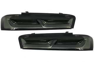 ΠΙΣΩ ΦΑΝΑΡΙΑ  - Taillights Full LED suitable for Chevrolet Camaro (2015-2017) Sequential Dynamic Turning Lights Smoke