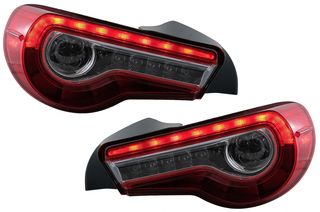 ΠΙΣΩ ΦΑΝΑΡΙΑ  - Full LED Taillights suitable for Toyota 86 (2012-2019) Subaru BRZ (2012-2018) Scion FR-S (2013-2016) with Sequential Dynamic Turning Lights