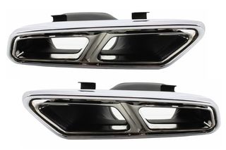 ΜΠΟΥΚΕΣ ΕΞΑΤΜΙΣΗΣ  - Exhaust Muffler Tips suitable for MERCEDES Benz S-Class W222 E-Class W212 S212 Facelift CLS W218 SL-Class R231 E63 S65 SL65 A-Design