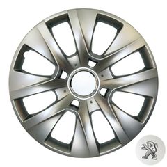 PEUGEOT 208 ΜΑΡΚΕ ΤΑΣΙΑ 15\" CROATIA COVER (4 ΤΕΜ.)
