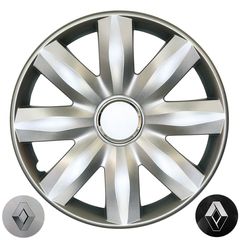 RENAULT CLIO/MEGANE II ΜΑΡΚΕ ΤΑΣΙΑ 14\" CROATIA COVER (4 ΤΕΜ.)