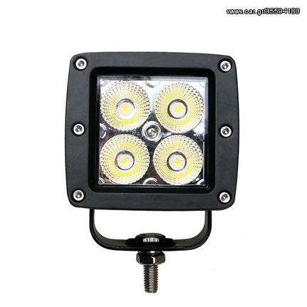 ΠΡΟΒΟΛΕΑΣ ΕΡΓΑΣΙΑΣ WORKING LAMPS FLOOD 10-32V 20W 1400lm CREE LED ΤΕΤΡΑΓΩΝΟΣ (86 x 83 x 83 mm) M-TECH- 1ΤΕΜ