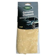 ΔΕΡΜΑ ΣΑΜΟΥΑ ΑΥΘΕΝΤΙΚΟ ΜΕΓΑΛΟ TRIPLEWAX GENUINE CHAMOIS