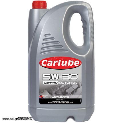 ΛΑΔΙ ΚΙΝΗΤΗΡΑ 5W-30 C3 PRO VW LOW SAPS CARLUBE 5L