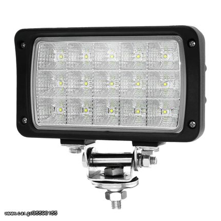 ΠΡΟΒΟΛΕΑΣ ΕΡΓΑΣΙΑΣ WORKING LAMPS FLOOD 10-32V 45W 2500lm 15x3W CREE LED (158 x 74 x 132 mm) ΟΡΘΟΓΩΝΙΟ M-TECH -1 ΤΕΜ.