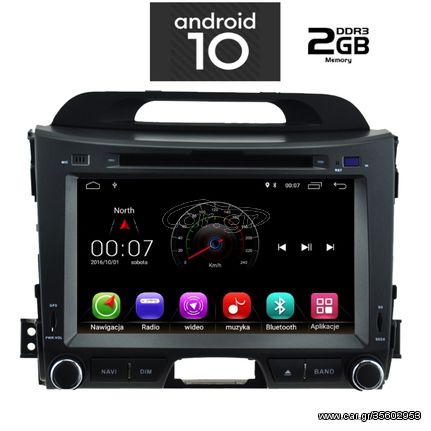 IQ-AN X374M_GPS-OEM  KIA SPORTAGE mod. 2010-2015