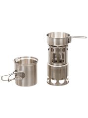 Σετ Cook Set Travel Stainless Steel Fox Outdoor