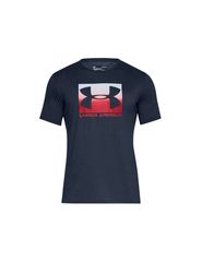 Under Armour Boxed Sportstyle Ανδρικό Αθλητικό T-shirt Κοντομάνικο Academy 1329581-408