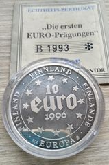 10 ευρώ 1996 Φινλανδία ασημένιο συλλεκτικό νόμισμα  