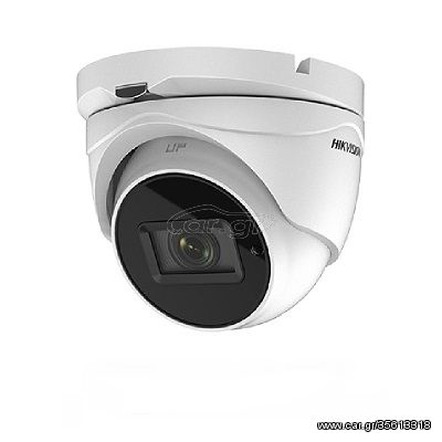 HIKVISION DS-2CE79H8T-AIT3ZF Υβριδική Κάμερα Dome Ultra Low Light 5MP, με φακό motorized 2.7mm-13.5mm και IR60m