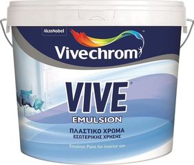 ΧΡΩΜΑ VIVE EMULSION ΛΕΥΚΟ  750ml