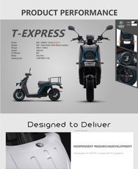 Roller / Scooter 2025 CARGO T EXPRESS 4000 W  BOSCH 72v 50 ah-thumb-9