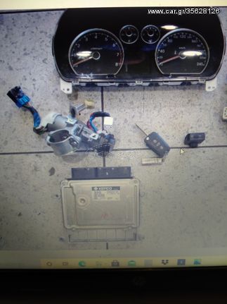  Εγκέφαλος + Κίτ-ΣΕΤ ΚΟΜΠΛΕ- HYNDAI-I30 -1600CC- ΜΕ ΑΡΘ.ΚΗΝ- G4FC- MONT-2004-2014