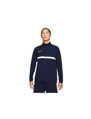 Nike Academy Soccer Drill Ανδρική Μπλούζα Dri-Fit με Φερμουάρ Μακρυμάνικη Navy Μπλε CW6110-451